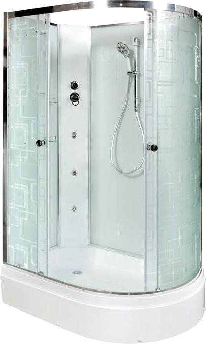 Душевая кабина Deto ЕМ 120х80  EM2712LNGM - 0