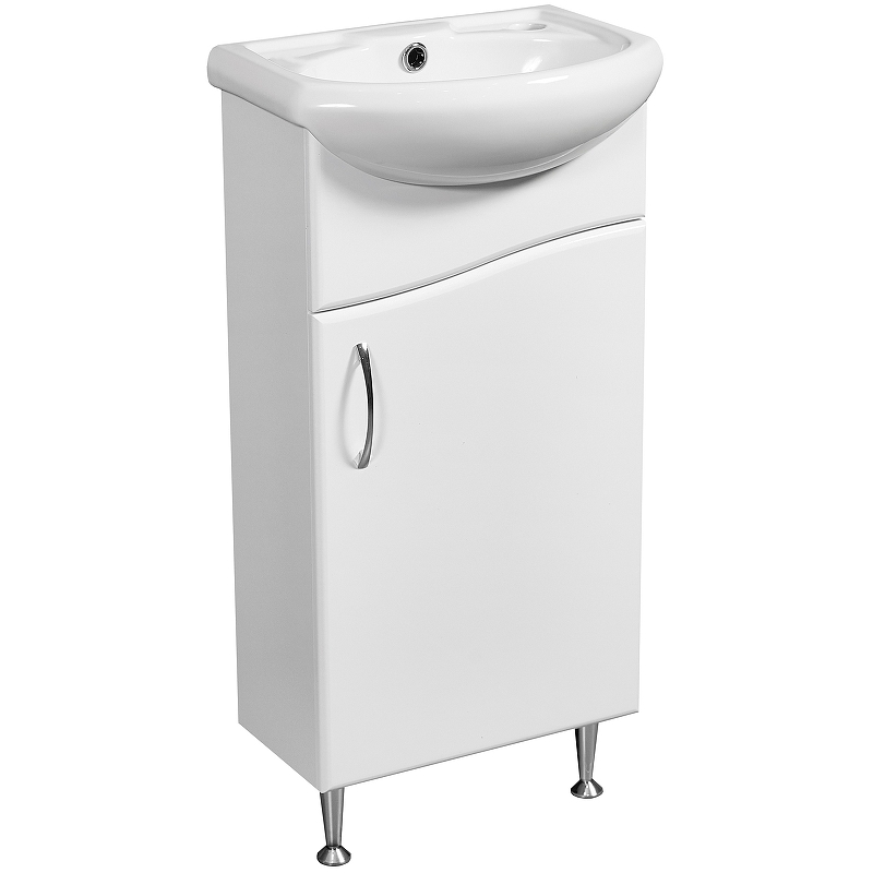 Тумба под раковину Stella Polar Волна Азов 40 белый SP-00000230 - 0