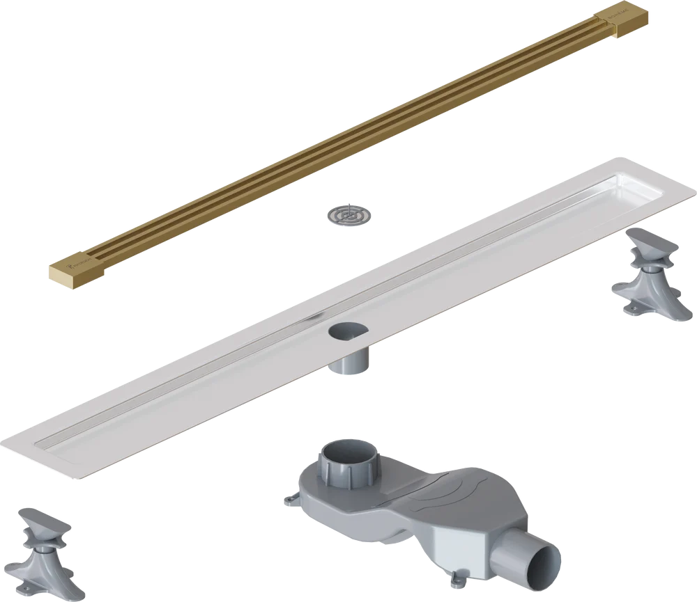 Душевой лоток Armadi Art Infinity 80 золото матовый 981-80-MG - 2