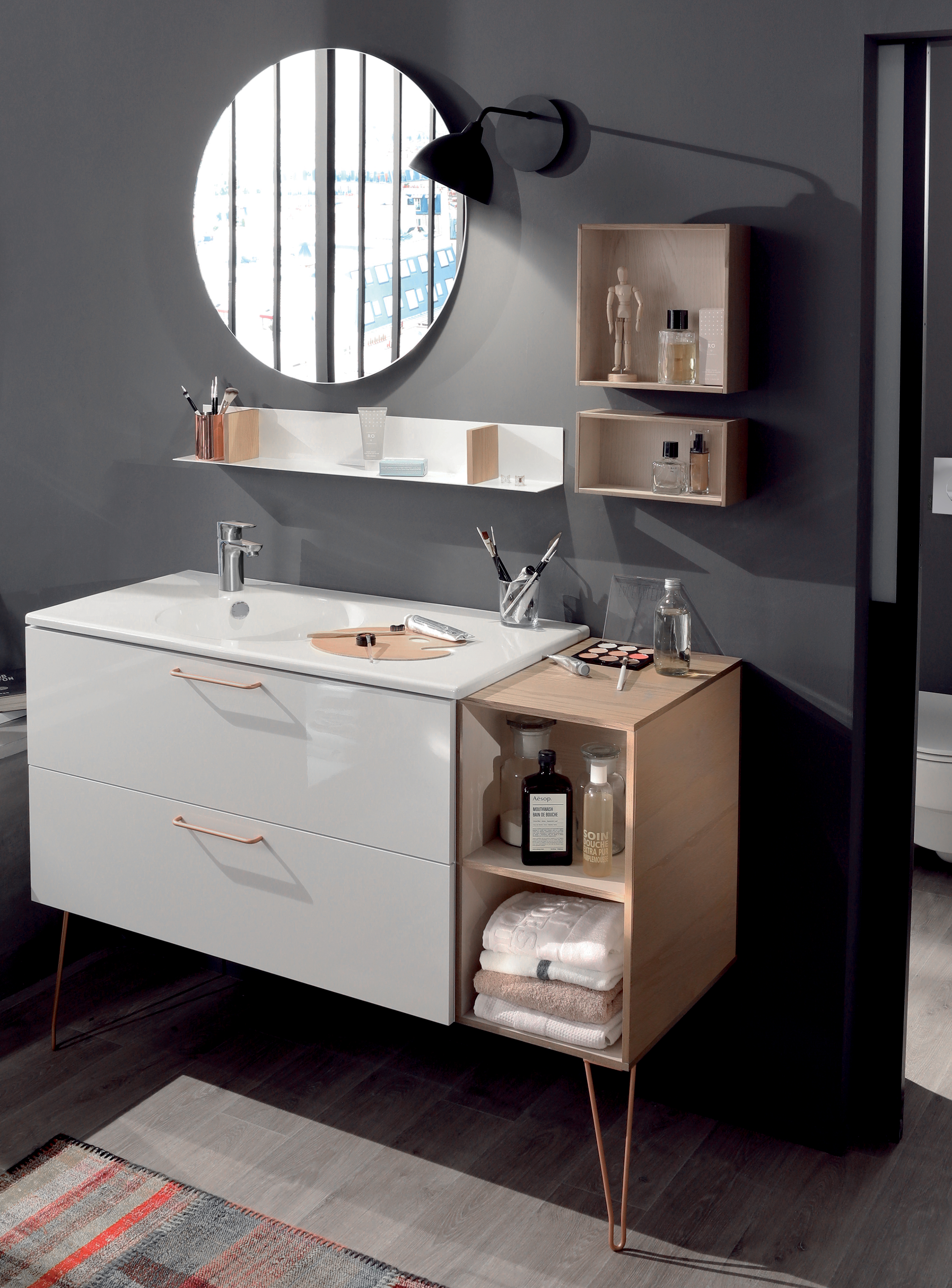 Зеркало Jacob Delafon Odeon Rive Gauche EB1144-NF 70 см - 1