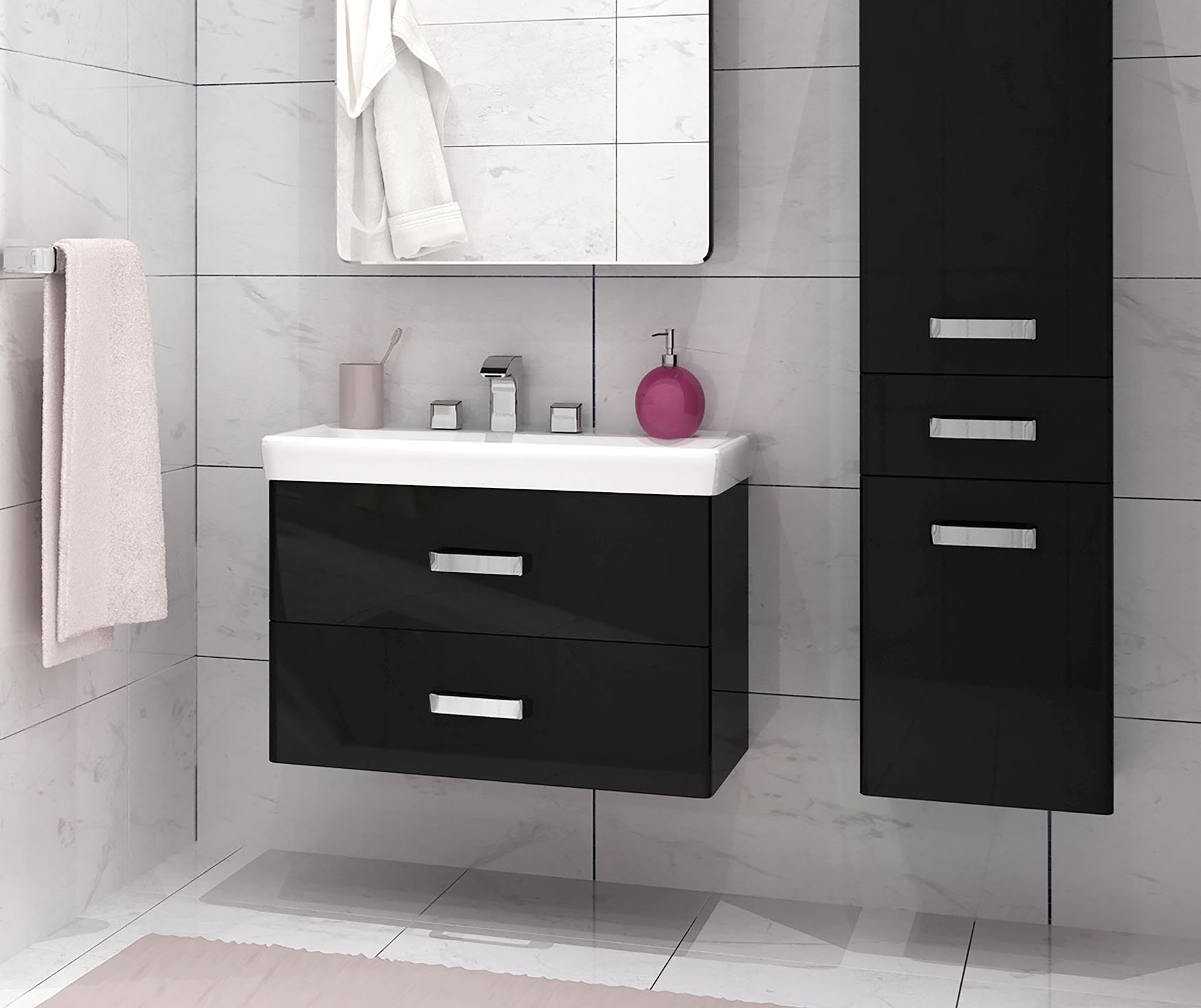 Раковина мебельная Aquaton Тигода 70 белый 1WH302083 - 2