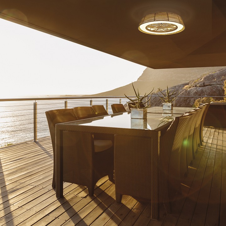 Светильник с вентилятором Mantra (люстры-вентиляторы) Indonesia 8225 - 1