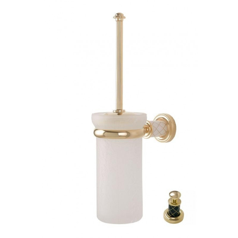 Ершик настенный Boheme Murano золото с черным 10913-B-G - 0