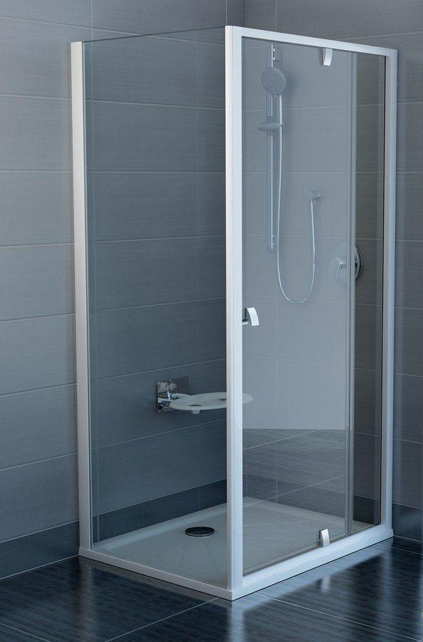 Душевая перегородка Ravak PPS-100 Transparent, профиль белый 90GA0100Z1 - 2