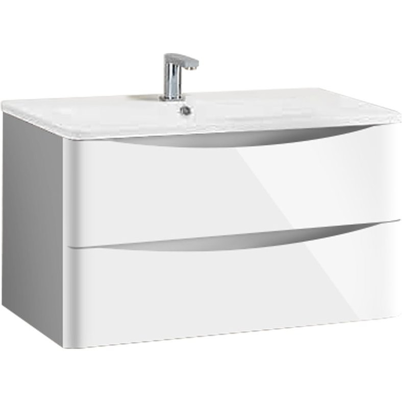 Тумба под раковину Vincea Roberta 80 белая VMC-1R800LW - 0