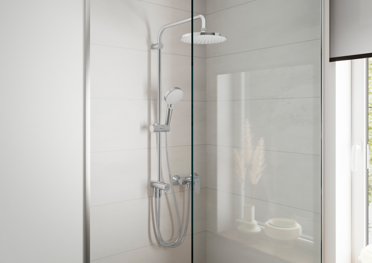 Смеситель Hansgrohe Vernis Blend 71640000 для душа, хром - 1