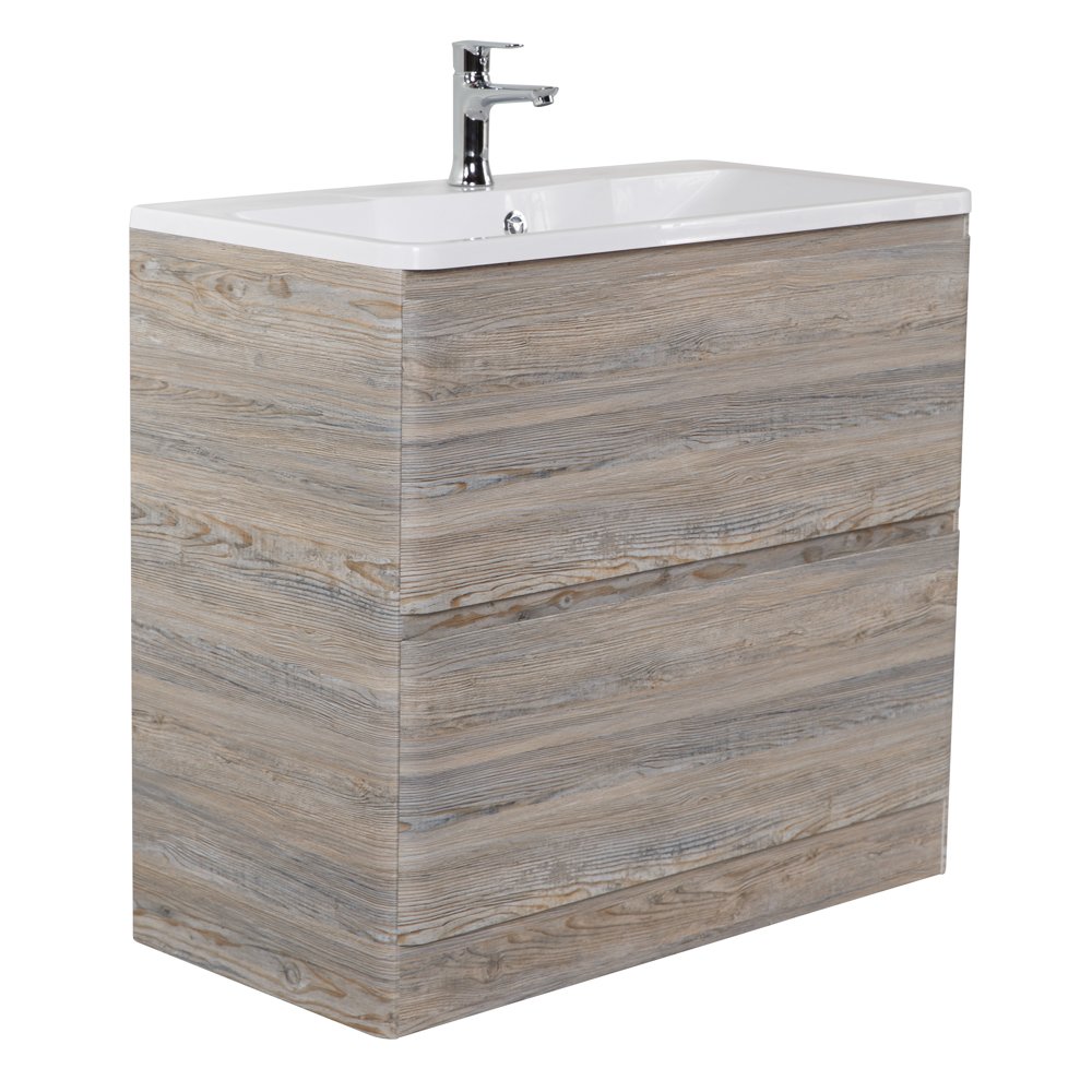 Тумба с раковиной BelBagno 100 светлое дерево - 1