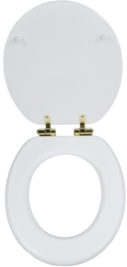 Унитаз напольный Magliezza Retro с боковой ручкой, цвет золото - 5