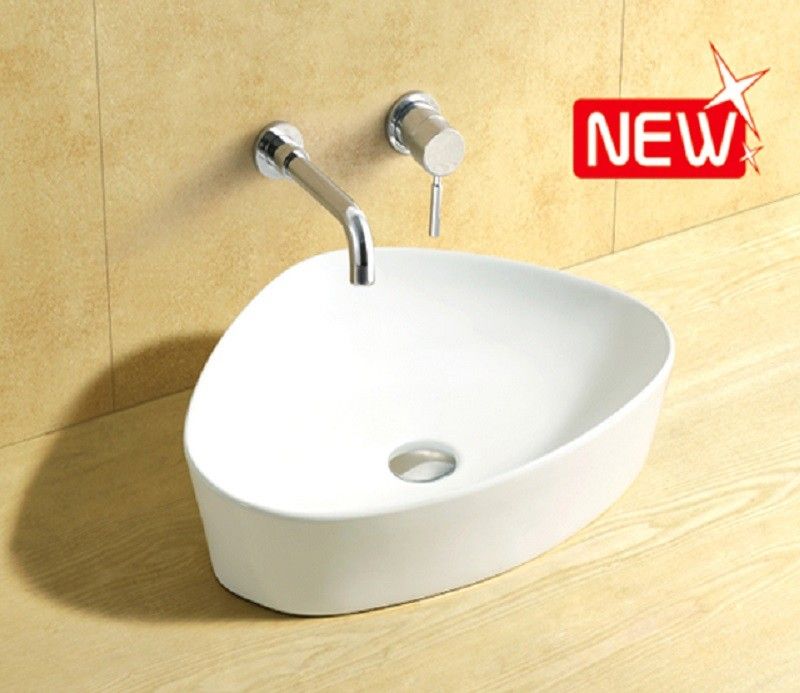 Раковина накладная Ceramalux N 50 белый  9386 - 10