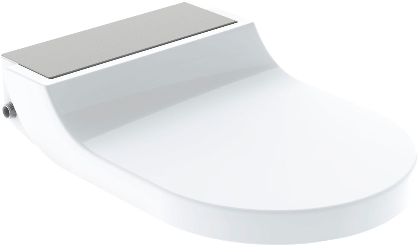 Крышка-сиденье Geberit AquaClean Tuma Comfort вставка нерж.сталь, с функцией биде 146.274.FW.1 - 0