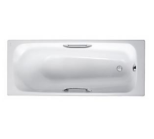 Чугунная ванна Jacob Delafon Melanie 170x70, с ручками E2925-00 - 0