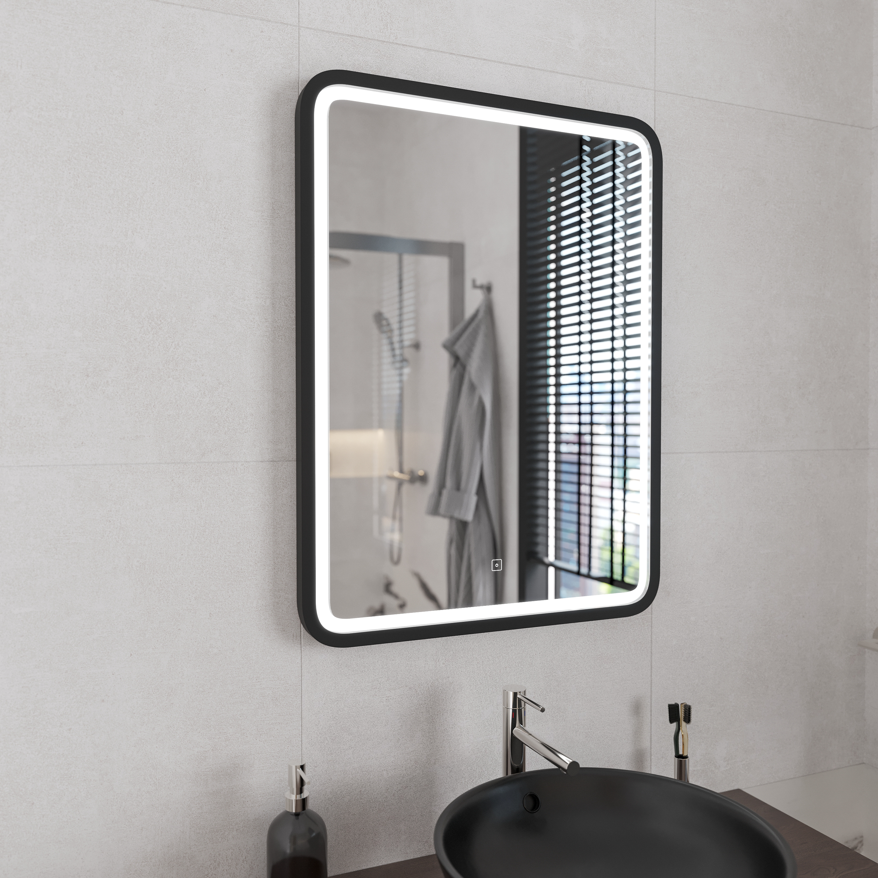 Зеркало DIWO Оренбург 60 с подсветкой ЗЛП1726 - 2