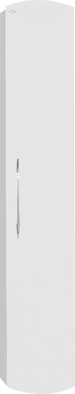 Шкаф-пенал Misty Корсика 30 белый жасмин R Л-Кор05030-01ПоП - 3