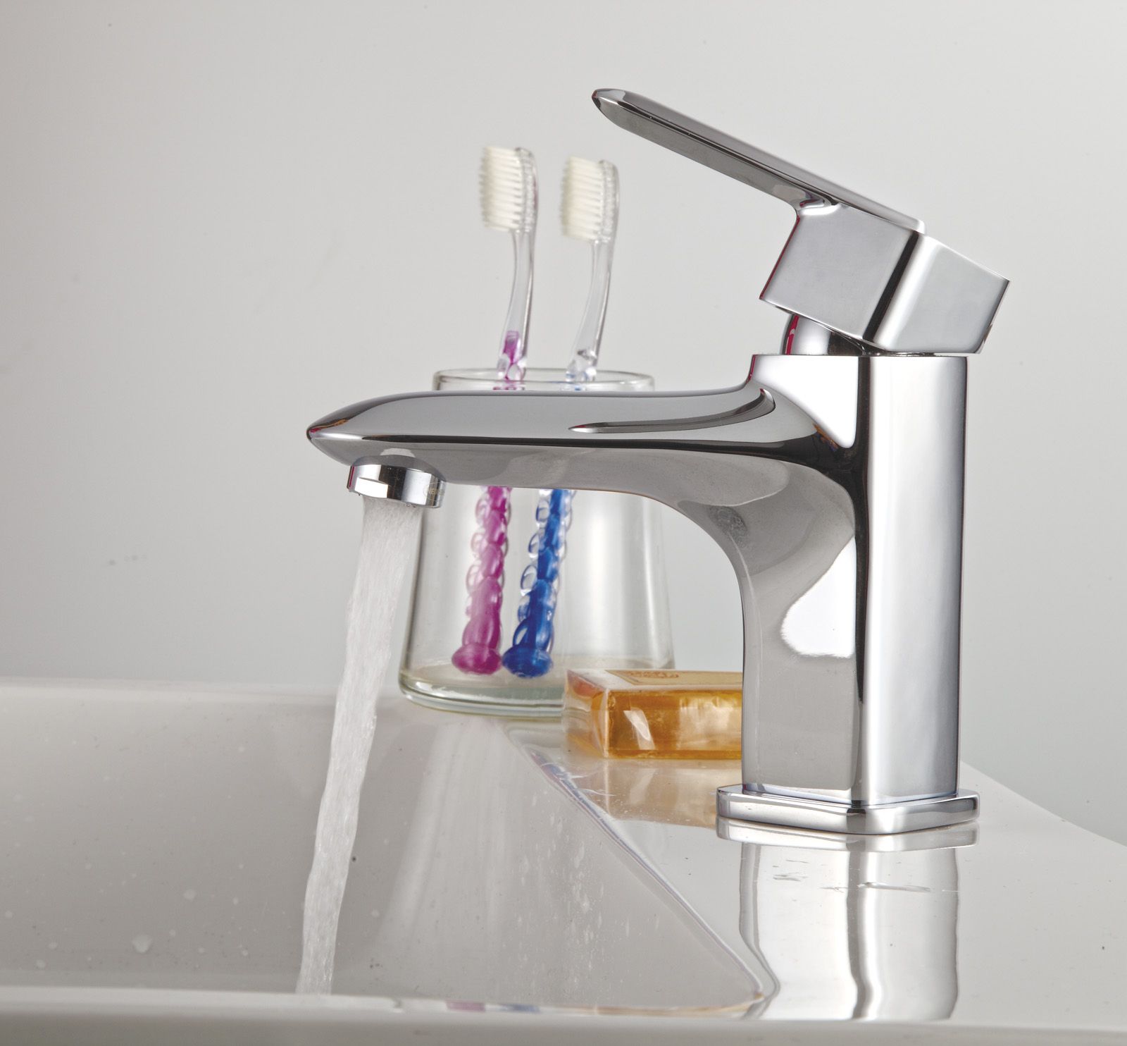 Смеситель BelBagno Crystal CRY LVM CRM для раковины CRY-LVM-CRM - 1