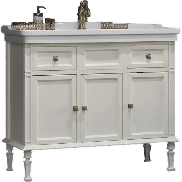 Тумба для комплекта Opadiris Кантара 105 слоновая кость 00-00003690 - 5