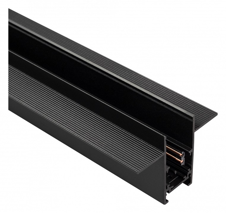 Встраиваемый магнитный шинопровод Arlight MAG-ORIENT-TRACK-2652-FDW-2000 (BK) 033634 - 0