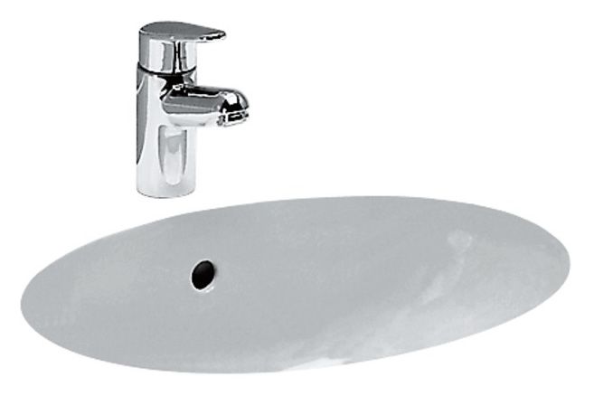 Раковина Laufen Birova 8.1119.1.000.000.1 встраиваемая снизу - 0