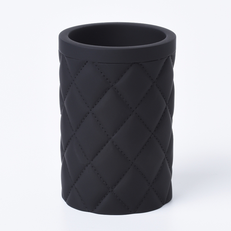 Стакан для зубных щеток WasserKRAFT Never черный K-1828 - 1