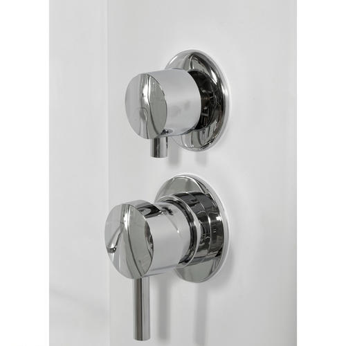 Душевая кабина Deto L 120х80 с гидромассажем и электрикой, хром  L620RGM+EL - 4