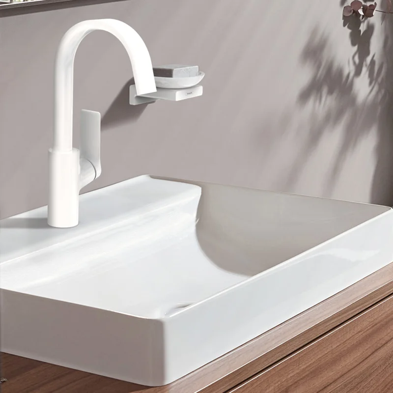 Смеситель для раковины Hansgrohe Vivenis белый матовый 75032700 - 2