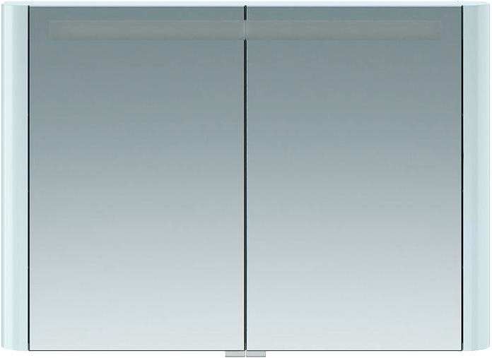Зеркало-шкаф AM.PM Sensation 100 светло-голубой M30MCX1001BG - 1