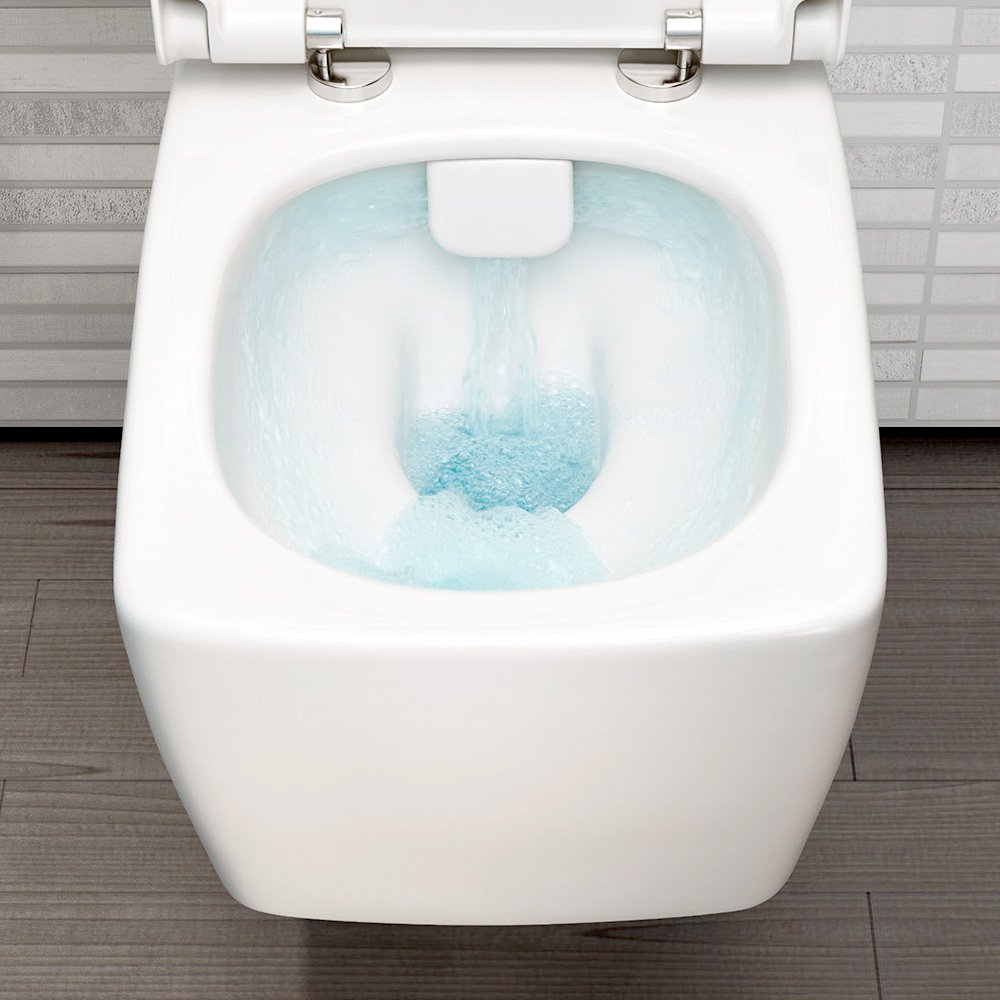 Чаша для подвесного унитаза Vitra Metropole белый, без сиденья  7672B003-0075 - 1