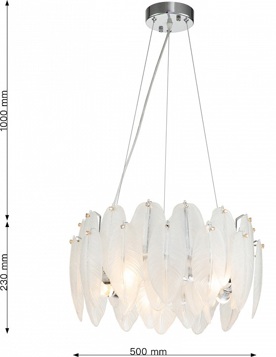 Подвесная люстра Favourite Beluta 3018-5P - 4