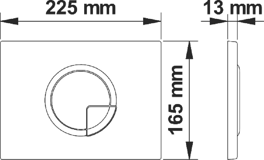 Система инсталляции для унитазов Berges Wasserhaus Novum с кнопкой смыва, черная 040225 - 8