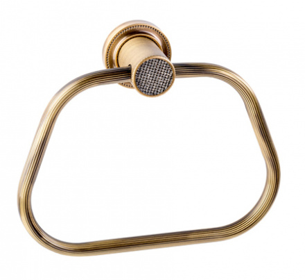 Полотенцедержатель Boheme Royal Cristal бронза 10925-BR-B - 0