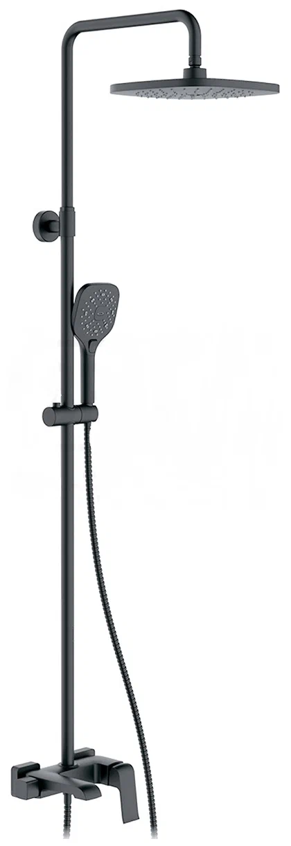 Душевая стойка Gappo черная матовая G2450 - 0