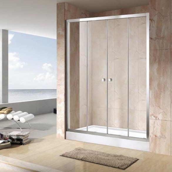 Душевая дверь Cezares Anima 180 хром стекло прозрачное ANIMA-W-BF-2-180-C-Cr - 0