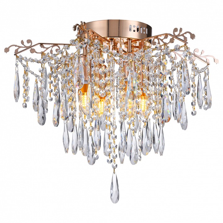 Потолочная люстра Natali Kovaltseva Venere VENERE 81432/4C GOLD - 0