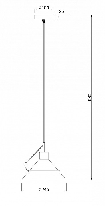 Подвесной светильник Freya Amis FR5025PL-01W - 2