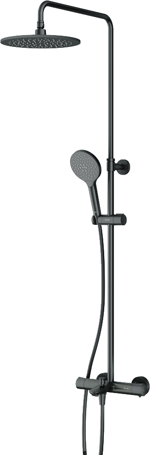 Душевая стойка AM.PM Like F0780522 черная - 0