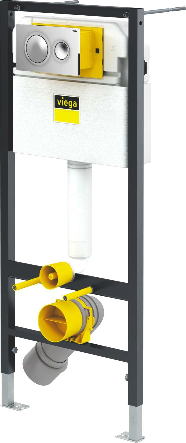 Система инсталляции для унитазов Viega Prevista 8524.13 с кнопкой смыва 792855 - 0