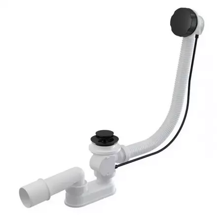 Слив-перелив Excellent Simple 80 черный матовый AREX.A65BL - 0