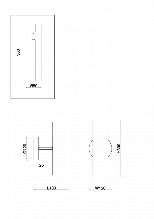 Бра Freya Fiore FR5368WL-02BS - 1