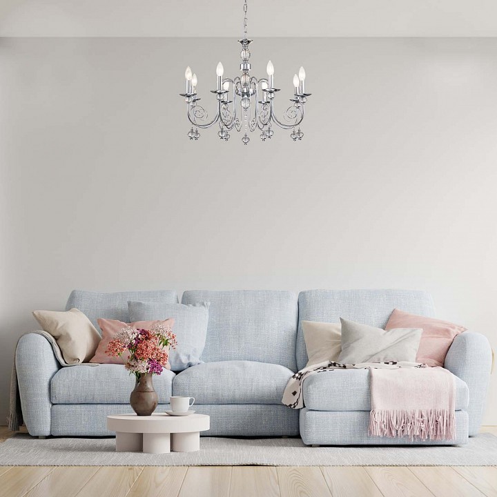 Подвесной светильник Escada Shine 678/8PL Chrome - 2