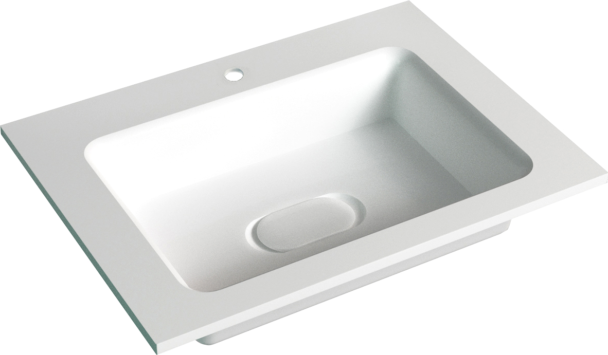 Тумба с раковиной Jorno Wood 120, серая, под стиральную машину - 7