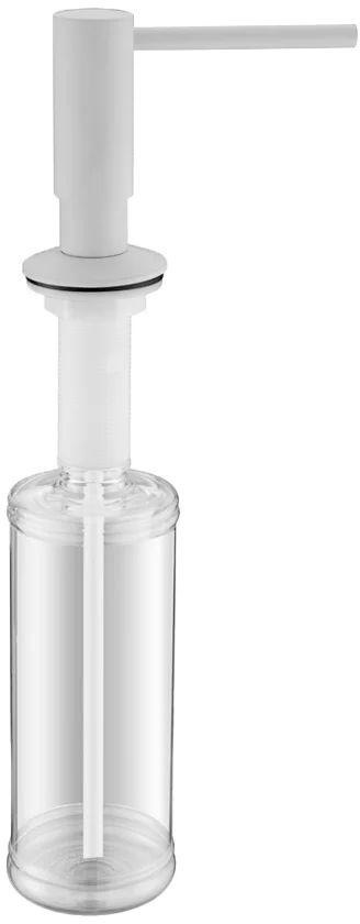 Дозатор для кухонной мойки Paulmark Decus белый матовый D004-431 - 0