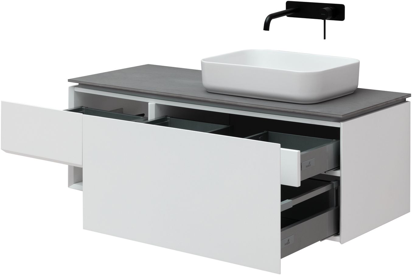 Тумба под раковину Allen Brau Infinity 120 R белый матовый 1.21008.WM - 4