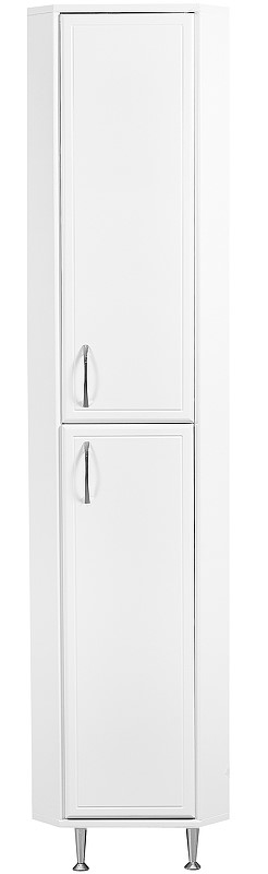 Шкаф-пенал угловой Stella Polar Концепт 30 белый SP-00000147 - 0