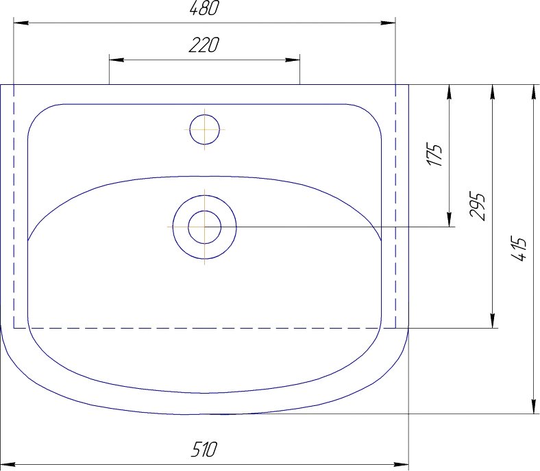 Мебель для ванной Misty Уют 50 прямая белая - 4