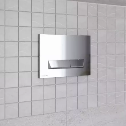 Кнопка смыва Excellent Platto хром глянцевый INEX.PL230.150.CR - 1