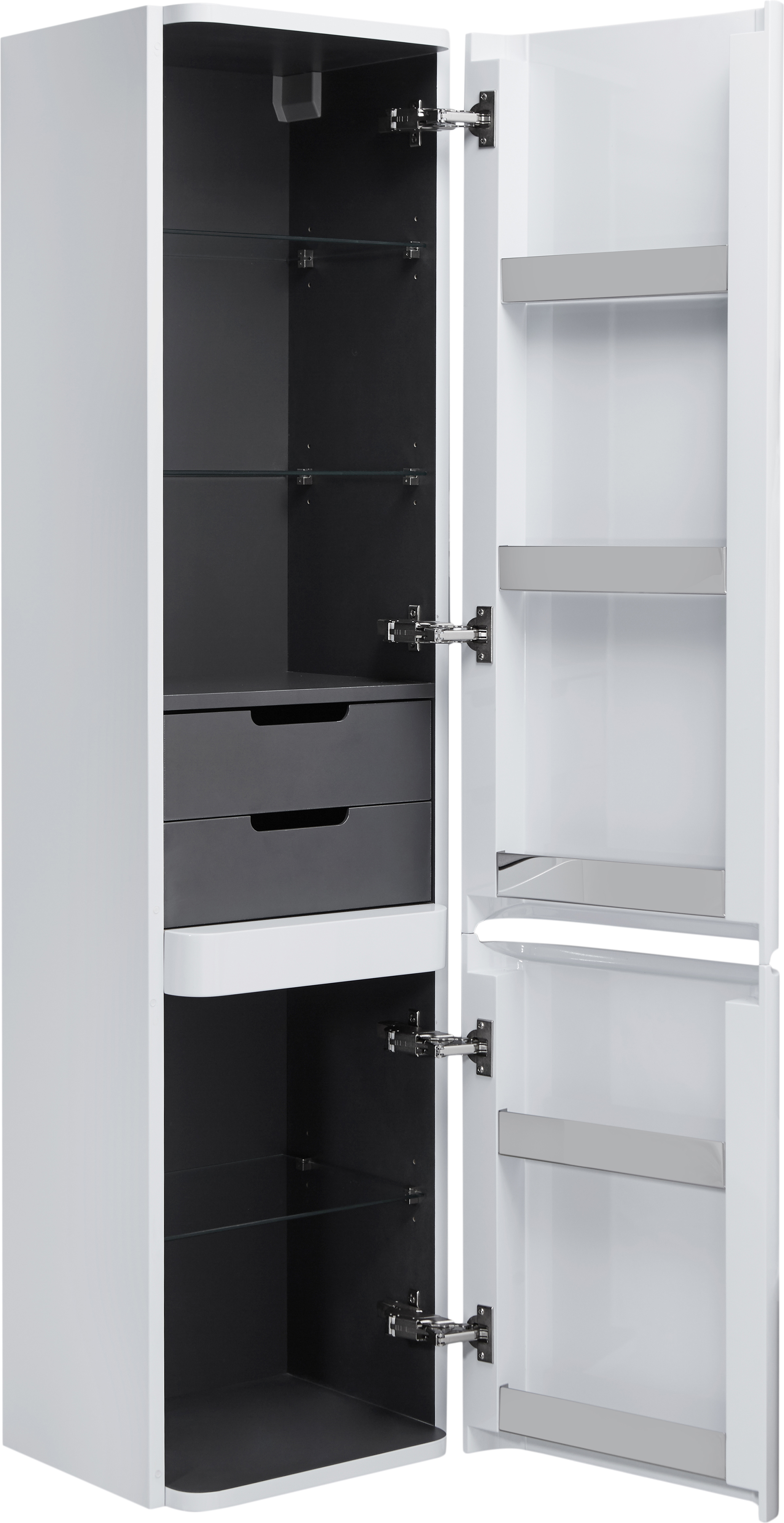 Шкаф-пенал AM.PM Sensation 40 R белый глянец M30CHR0406WG - 6