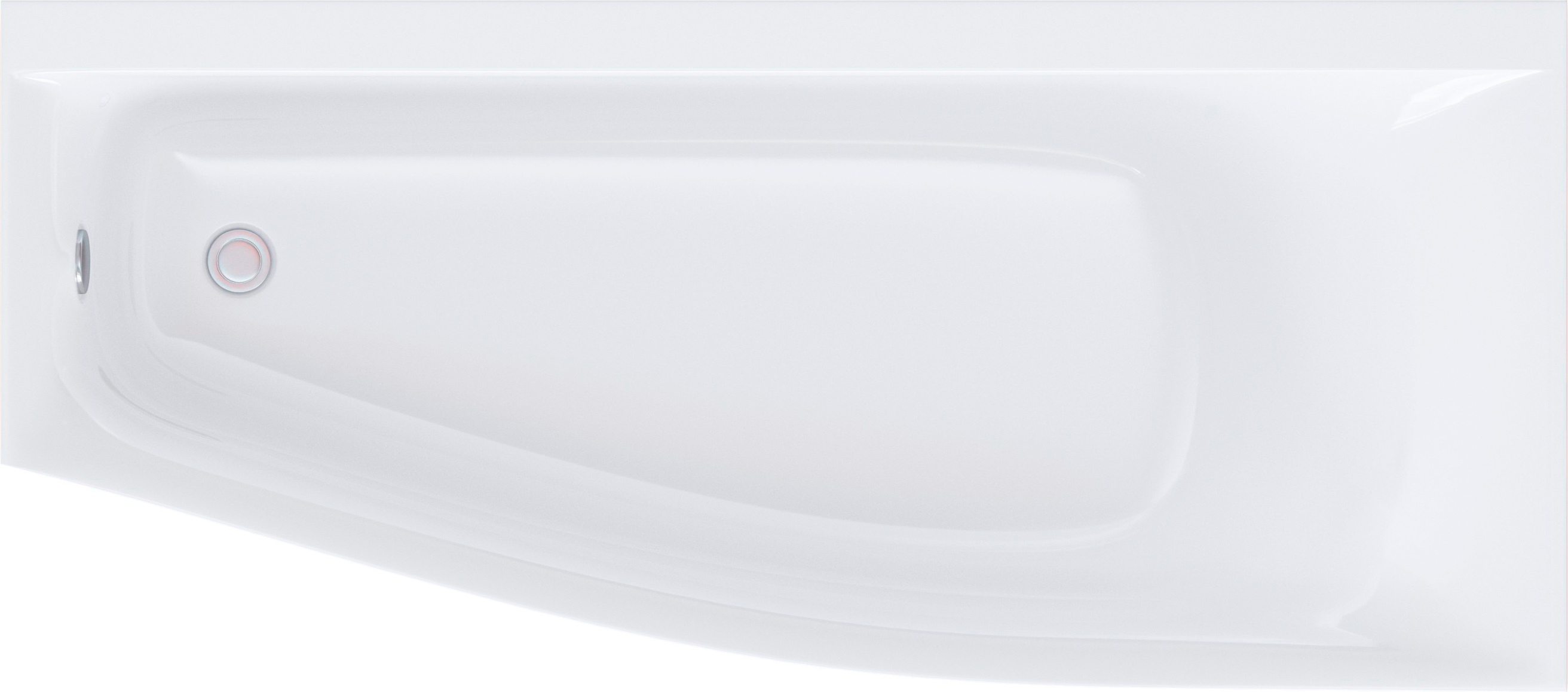 Ванна из искусственного камня Астра-Форм Скат 170x75, правая 01010015 - 0