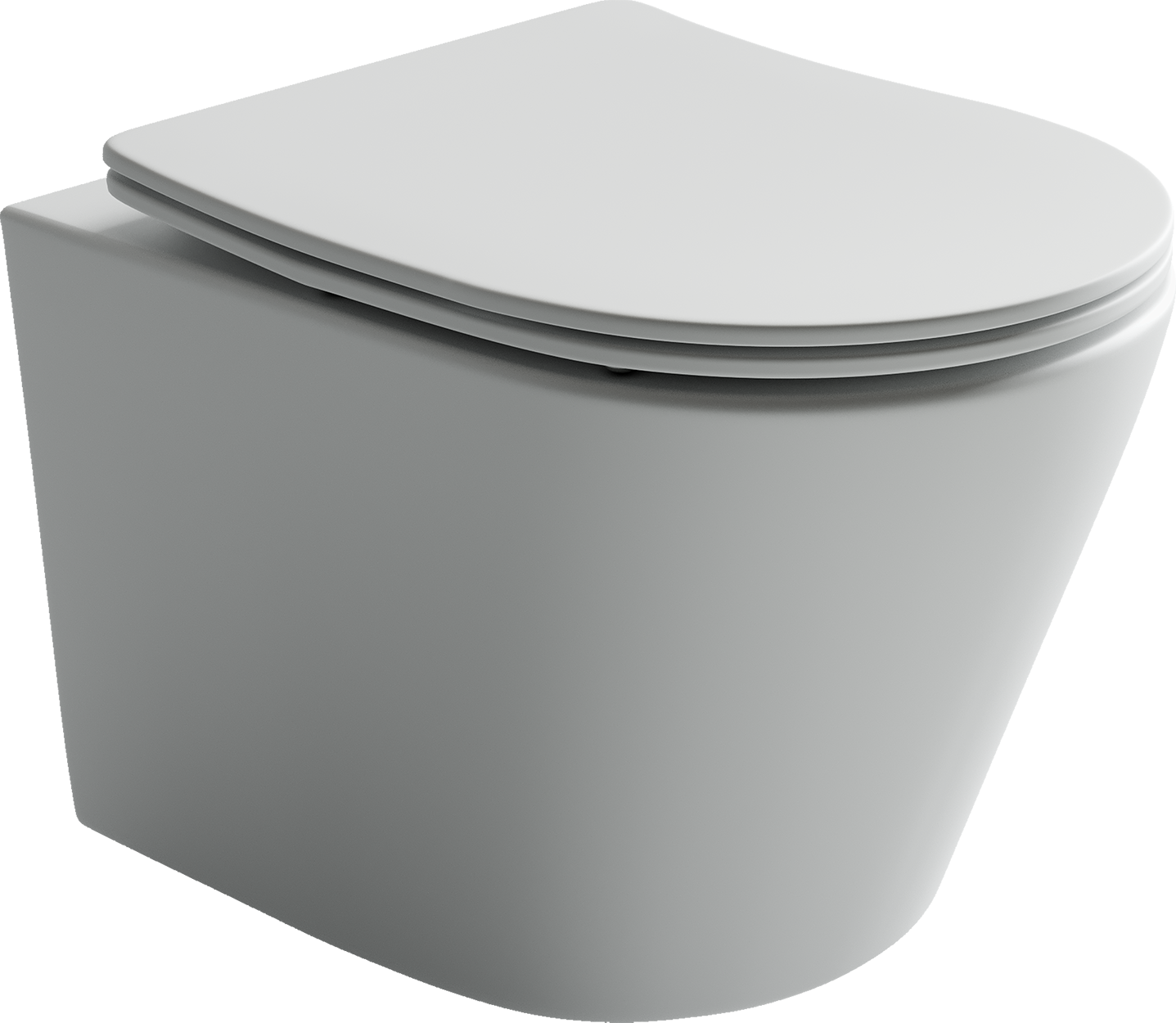 Унитаз подвесной Ceramica Nova Balearica Rimless CN6000MW белый матовый - 0