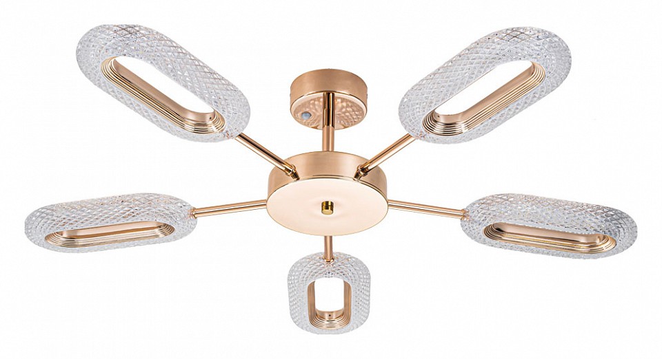 Люстра на штанге Arte Lamp Ovale A2489PL-5GO - 0