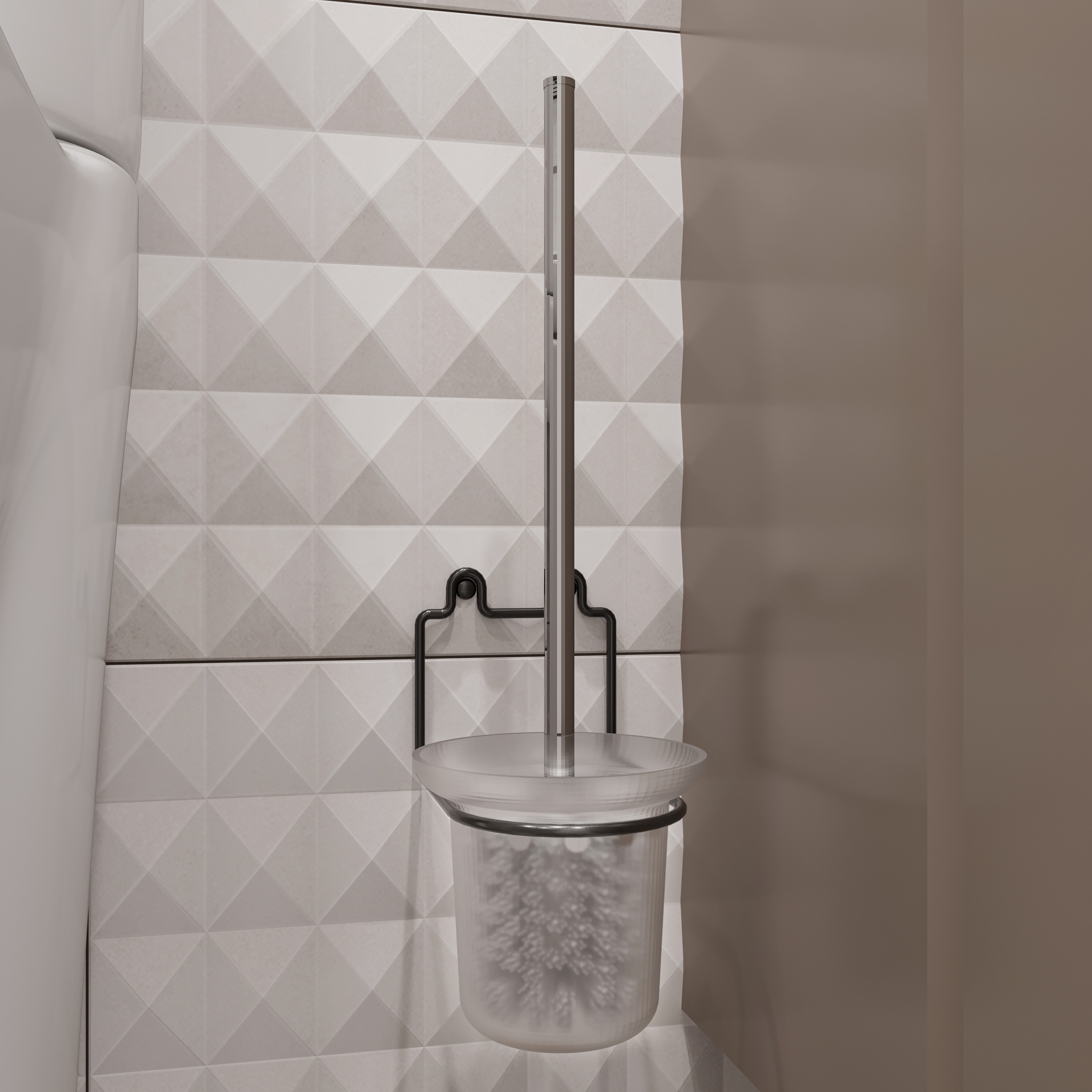 Ершик DIWO Смоленск ПК14787 черный муар - 1