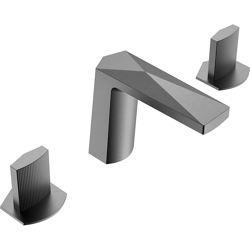 Смеситель для раковины Boheme Venturo черный матовый 150-GM-TOUCH - 0